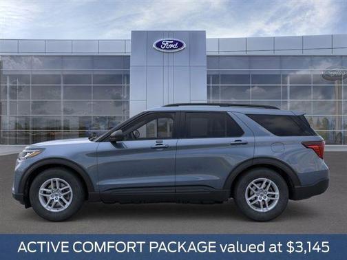 Vapor Blue Metallic 2026 Ford Explorer Active