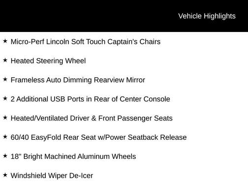 Infinite Black Metallic Clearcoat 2024 Lincoln Corsair Premiere