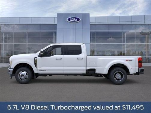Star White Metallic Tri-Coat 2026 Ford F-350 Lariat