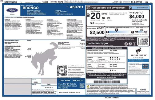 2026 Ford Bronco Base