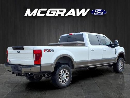 Star White Metallic Tri-Coat 2022 Ford F-350 King Ranch