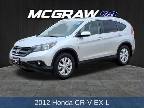 Alabaster Silver Metallic 2012 Honda CR-V EX-L