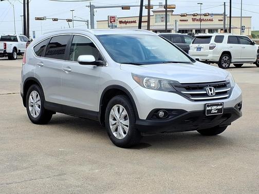 Alabaster Silver Metallic 2012 Honda CR-V EX-L
