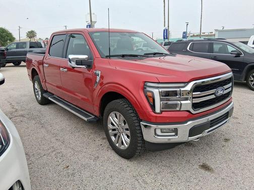 Rapid Red Metallic Tinted Clearcoat 2024 Ford F-150 Lariat