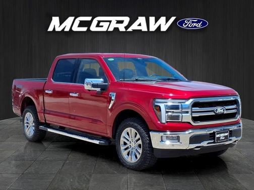 Rapid Red Metallic Tinted Clearcoat 2024 Ford F-150 Lariat