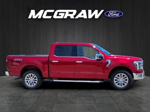 Rapid Red Metallic Tinted Clearcoat 2024 Ford F-150 Lariat