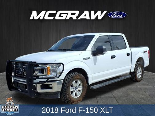 Oxford White 2018 Ford F-150 XLT