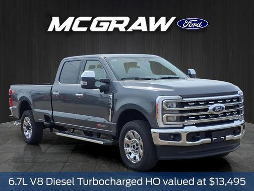 Carbonized Gray Metallic 2026 Ford F-350 Lariat