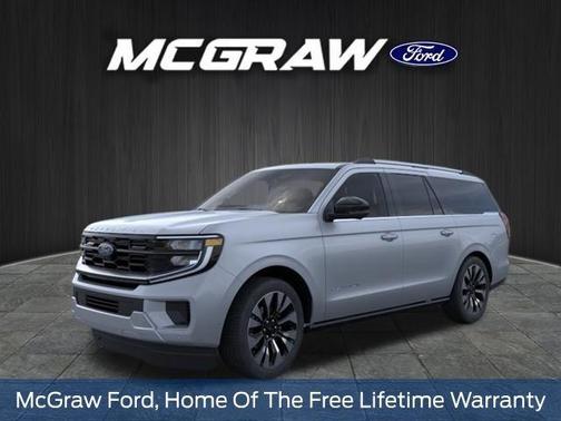Gray 2026 Ford Expedition Max Platinum