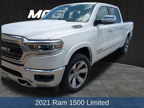 Bright White Clearcoat 2021 RAM 1500 Limited