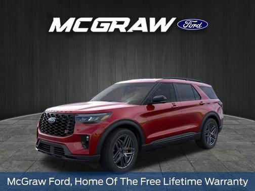 Red Metallic 2026 Ford Explorer ST