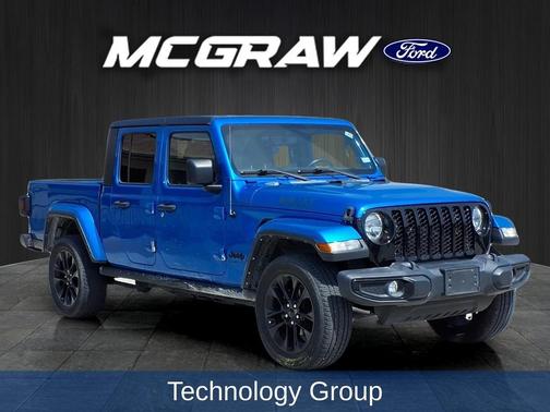Hydro Blue Pearlcoat 2021 Jeep Gladiator Willys 4x4