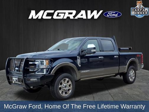 Antimatter Blue Metallic 2022 Ford F-350 King Ranch