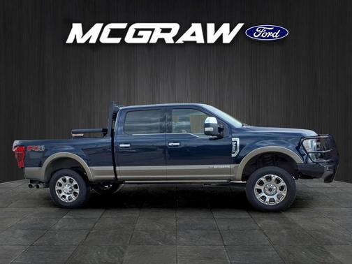 Antimatter Blue Metallic 2022 Ford F-350 King Ranch