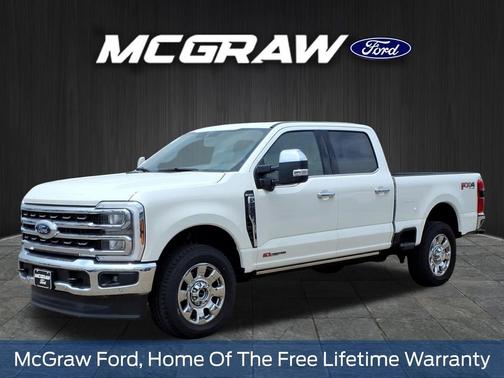 Star White Metallic Tri-Coat 2025 Ford F-250 King Ranch