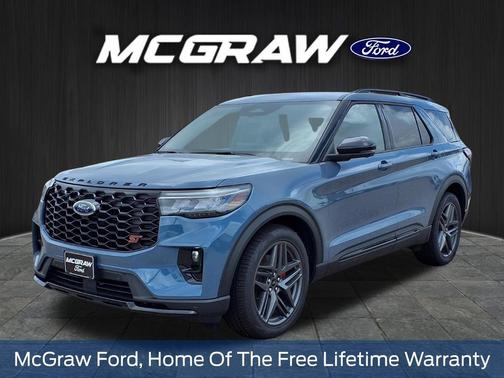 Vapor Blue Metallic 2026 Ford Explorer ST