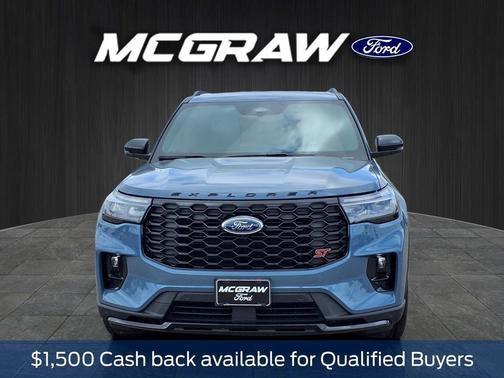 Vapor Blue Metallic 2026 Ford Explorer ST