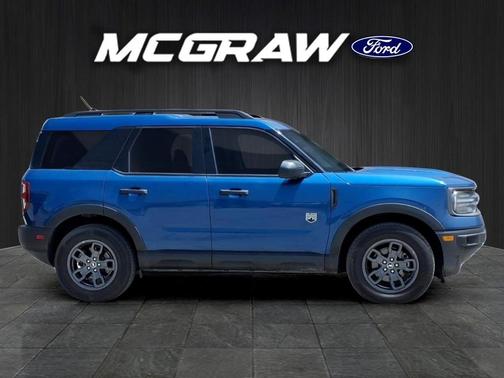 Atlas Blue Metallic 2024 Ford Bronco Sport Big Bend