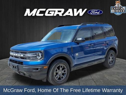 Atlas Blue Metallic 2024 Ford Bronco Sport Big Bend