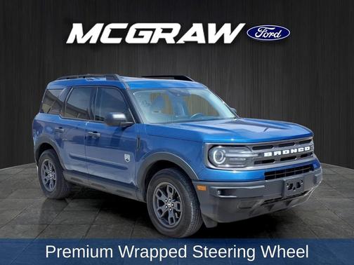 Atlas Blue Metallic 2024 Ford Bronco Sport Big Bend