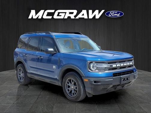 Atlas Blue Metallic 2024 Ford Bronco Sport Big Bend