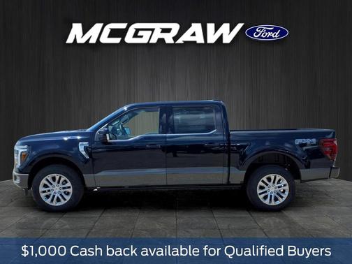 Antimatter Blue Metallic 2026 Ford F-150 King Ranch