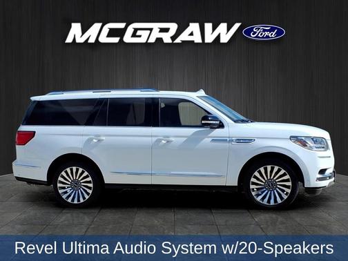 Pristine White 2020 Lincoln Navigator Reserve