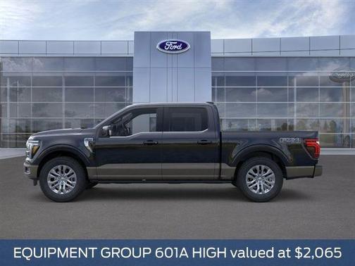 Agate Black Metallic 2026 Ford F-150 King Ranch