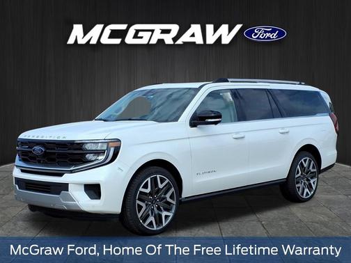 White 2026 Ford Expedition Max Platinum