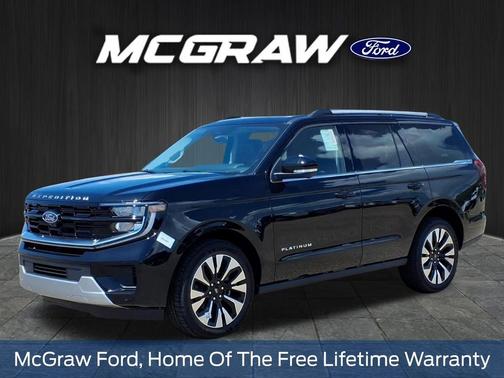 Agate Black Metallic 2026 Ford Expedition Platinum