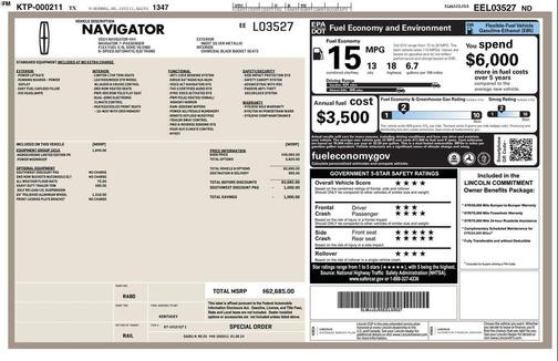 2014 Lincoln Navigator Base