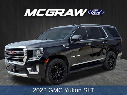 Onyx Black 2022 GMC Yukon SLT