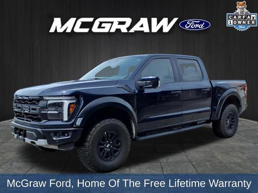 Antimatter Blue Metallic 2025 Ford F-150 Raptor