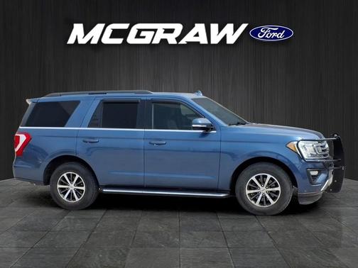 Blue Metallic 2019 Ford Expedition XLT