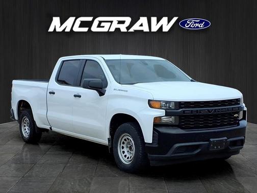 Summit White 2020 Chevrolet Silverado 1500 WT