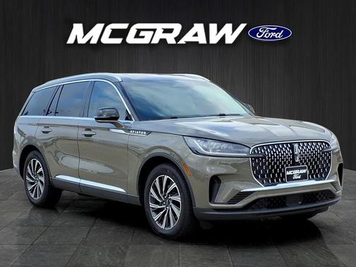 Harbor Gray Clearcoat 2025 Lincoln Aviator Premiere