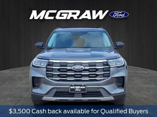 Carbonized Gray Metallic 2026 Ford Explorer Active w/200A Pkg