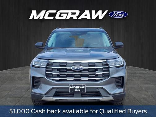 Carbonized Gray Metallic 2026 Ford Explorer Active w/200A Pkg