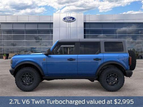 Velocity Blue Metallic 2026 Ford Bronco Badlands