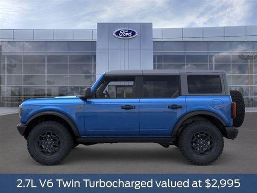 Velocity Blue Metallic 2026 Ford Bronco Badlands