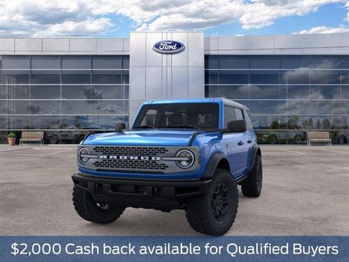Velocity Blue Metallic 2026 Ford Bronco Badlands