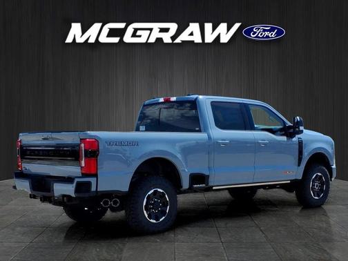 Glacier Gray Metallic Tri-Coat 2026 Ford F-250 Platinum