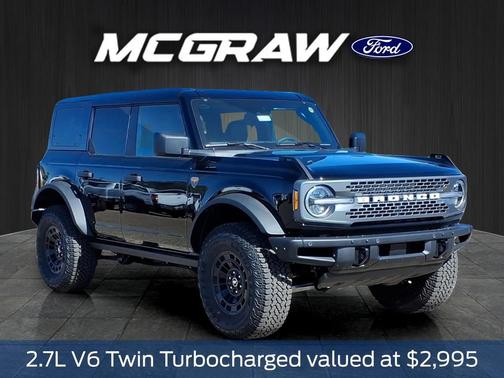 Shadow Black 2026 Ford Bronco Badlands