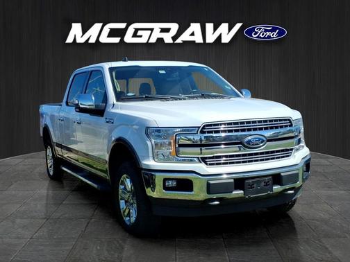 White Platinum 2019 Ford F-150 Lariat