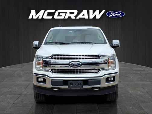 White Platinum 2019 Ford F-150 Lariat