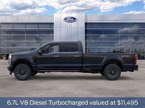 Agate Black Metallic 2026 Ford F-250 Platinum