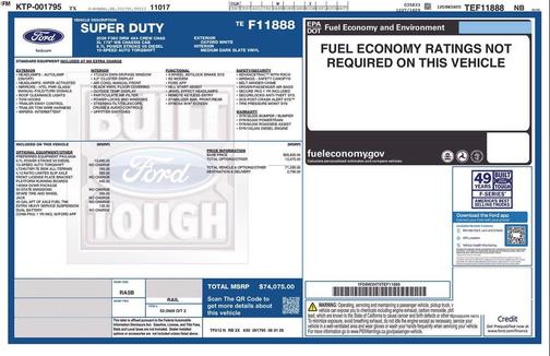 Oxford White 2026 Ford F-350 XL