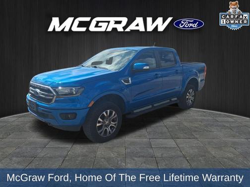 Velocity Blue Metallic 2022 Ford Ranger LARIAT