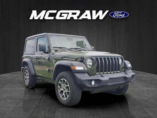 Sarge Green Clearcoat 2024 Jeep Wrangler Sport S