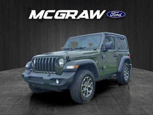 Sarge Green Clearcoat 2024 Jeep Wrangler Sport S